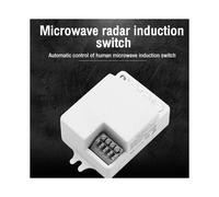 2X Interruttore del Sensore di Movimento Microonde da 5,8 GHz AC85-265V Interruttore del Sensore del Corpo Umano Intelligente Interruttore