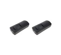 2X Interruttore Dimmer A Pedale 220V Interruttore Dimmer LED A Pedale Interruttore di Controllo Scorrevole In Linea A Gamma Completa per Lampada da