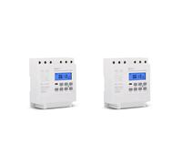 2X Interruttore Programmabile TIMER Trifase 380V 415V con Retroilluminazione