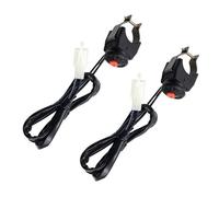 2X Interruttore Pulsante Start Stop Stop Motore Per Moto ATV Sport