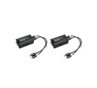 2X Isolatore Audio Ground Loop Filtro Antirumore RCA Isolatore Antirumore RCA Riduttore Di Rumore del Segnale Audio per PC