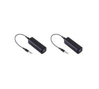 2X Isolatore di Rumore, Isolatore di Rumore del Circuito di Terra da 3,5 mm, per Sistemi Audio per Auto e Sistemi Stereo Domestici