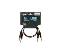 2x jack 6,3mm mono (spina)/2x jack 6,3mm KT-J150