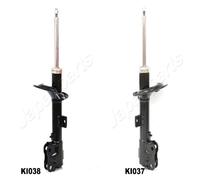 2x Japanparts MM-KI038+MM-KI037 Ammortizzatore Anteriore per Peugeot Citroën