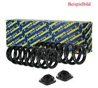 2x JAPANPARTS Molla di Sospensione + Piastre Camber Frontale per Opel Corsa D