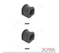 2x Japanparts RU-3059 Cuscinetto Parte Anteriore Stabilizzatore per Mazda 3 BK