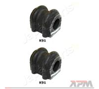 2X Japanparts RU-K91 Cuscinetto Stabilizzatore Anteriore Per KIA Rio III Hyundai
