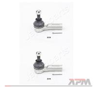 2x Japanparts TI-2018 Testa Tirante Anteriore per Toyota Hilux VII N1 N2 N3