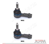 2x Japanparts TI-W02 Testa Tirante Anteriore per Chevrolet Aveo T300