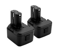 2X Joiry 3.5Ah 12V Ni-MH EB1212S Sostituire Batteria per Hitachi EB1214L EB1214S EB1220BL EB1220HL EB1220HS EB1220RS EB1222HL EB1226HL EB1230HL EB1230R EB1230X EB1233X
