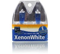 2x Jom Lampadine alogene H4 12V 60/55W Xenon Look Super White Bianco Freddo