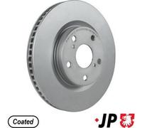 2x JP GROUP 4863101800 Disco freno Anteriore per TOYOTA RAV 4 IV (ZSA4, ALA4)