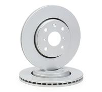 2x JURID 562311JC Disco freno Anteriore adatto per PEUGEOT 108 247mm