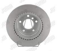 2x JURID 562316JC Disco freno Posteriore per BMW 3 Limousine (E90) 3 Coupe (E92)