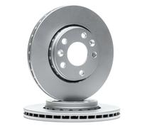 2x JURID 562529JC Disco freno Anteriore per RENAULT Megane III Hatchback (BZ0/1)