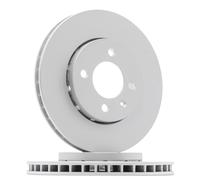 2x JURID 562727JC Disco freno Anteriore per VW load up Van (121, 122, BL1, BL2)