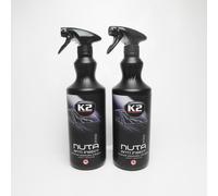 2X K2 NUTA PRO ANTI INSETTI 1L D4011 Rimuovi Insetti Pulitore Per Auto