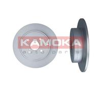 2x KAMOKA 103149 Disco freno Posteriore per TOYOTA COROLLA (ZZE12, NDE12, ZDE12)
