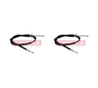 2x KAMOKA Cavo Del Freno a Mano Flessibile per Fiat Punto Van 188AX 1.2