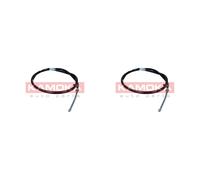 2x KAMOKA Cavo Del Freno a Mano Flessibile per Renault Master II Scatola