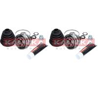 2X KAMOKA Giunto Di Trasmissione Anteriore Per VW Polo 6R 6C 9N Fox
