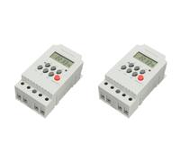 2X KG316T-II Din Rail Microcomputer Controllo Tempo Interruttore Timer AC220V 25A INTERRUTTORE TIMER DIGITALE Rel?