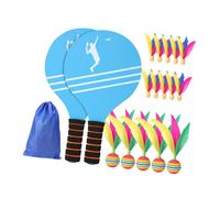 2x Kids Badminton Paddle Set Badminton Shuttlecock Set per la palestra da
