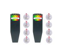 2X Kit Attrezzatura Fantasma, Misuratore EMF e 4 Palline per Gatti Che Illuminano il Movimento, Rilevatore di Misuratore EMF Attrezzatura Fantasma