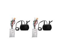 2X Kit Controller Scooter Elettrico 48V 25A 1000W con Display Cruscotto Scooter per Scooter Elettrico G2 Pro