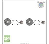 2X Kit Cuscinetti Cuscinetto Ruota Ajs Ant Per Fiat Strada Punto Panda Palio Mar