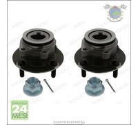 2x Kit Cuscinetto mozzo ruota Moog Anteriore per NISSAN NV200