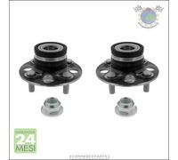 2X Kit Cuscinetto Mozzo Ruota Moog Post Per Honda Jazz Iii Insight Ii