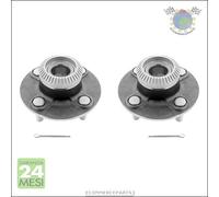 2X Kit Cuscinetto Mozzo Ruota Moog Post Per Nissan Micra Ii #F1