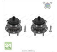 2x Kit Cuscinetto mozzo ruota Moog Posteriore per HYUNDAI SANTA FE