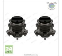 2x Kit Cuscinetto mozzo ruota Moog Posteriore per NISSAN LEAF JUKE