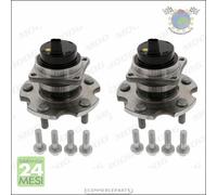 2x Kit Cuscinetto mozzo ruota Moog Posteriore per TOYOTA AVENSIS