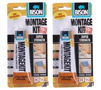 2x Kit di Montaggio Bisonte Super Resistenza Elastico Universale Adesivo per ...