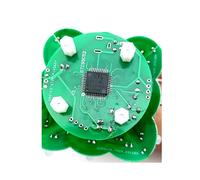 2X Kit DIY per Albero di Natale Stereo 3D LED Kit Circuito Flash LED Rosso/Verde/Giallo per L'Apprendimento Della Pratica di Saldatura Elettronica