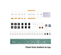 2X Kit DIY per Lampada A Spettro Audio con Controllo Vocale USB, Indicatore di Livello del Volume A LED 5-12V, Scheda di Circuito Audio Musicale,