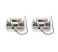 2X Kit Elettronico DIY Altoparlante Bluetooth Spettro Musicale Pratica di S5810