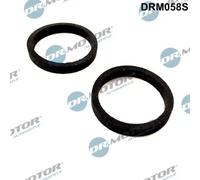 2x Kit guarnizioni radiatore olio DRM058S Dr.Motor Automotive per OPEL CORSA C
