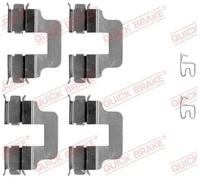 2x Kit guida pinza freno 109-1245 QUICK BRAKE per ABARTH CADILLAC ALFA ROMEO BMW
