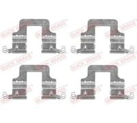 2x Kit guida pinza freno 109-1766 QUICK BRAKE per AUDI A7 Sportback A6 C7 Q7 Q5