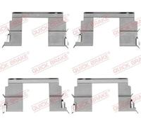 2x Kit guida pinza freno 109-1783 QUICK BRAKE per ISUZU D-MAX I