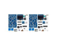 2X Kit Oscilloscopio LCD DOS STC8K8A Microcomputer A Chip Singolo Pratica di Saldatura Elettronica Parti Sciolte Senza Guscio
