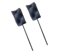 2x kit per batteria con testina in schiuma per pedale muto Accessorio per