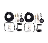 2x Kit riparazione carburatore per Yamaha V Star 650 XVS650 Carb Repair Kit