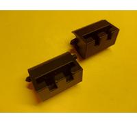 2x KIT RIPARAZIONE CERNIERE COPERCHIO CAPPA GRUNDIG PS-4500 - RINFORZATE