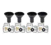 2X Kit Riparazione Pistone Membrana Carburatore con Ago per Steed Shadow V2475