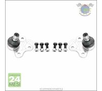 2X Kit Testina Braccio Oscillante Dx+Sx Sidem Ant Per Fiat Doblo 500L Opel Combo